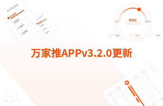 萬家推APPv3.2.0更新：【CRM】新增線索、客戶、訂單、
